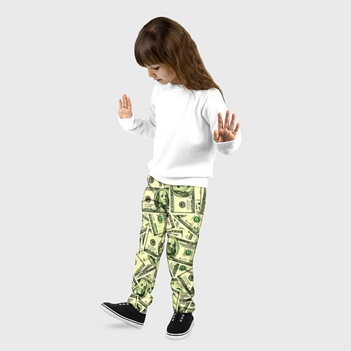 Детские брюки Benjamin Franklin / 3D-принт – фото 3