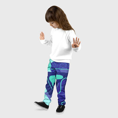 Детские брюки Sky pattern / 3D-принт – фото 3