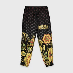 Детские брюки Russia: black edition