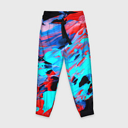 Брюки детские Краски лета, цвет: 3D-принт