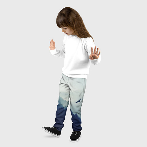 Детские брюки Орел над Лесом / 3D-принт – фото 3