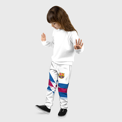 Детские брюки FC Barcelona / 3D-принт – фото 3