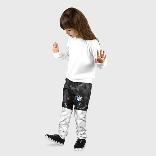 Детские брюки BMW BLACK COLLECTION / 3D-принт – фото 3