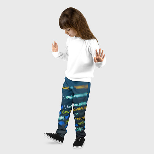 Детские брюки Programming Collection / 3D-принт – фото 3