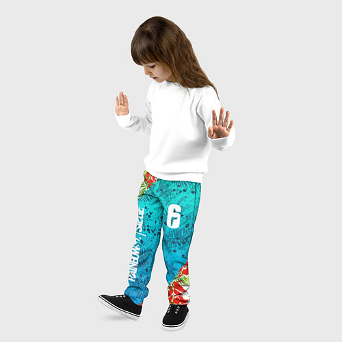 Детские брюки Rainbow Six: Sunsplash Pack / 3D-принт – фото 3