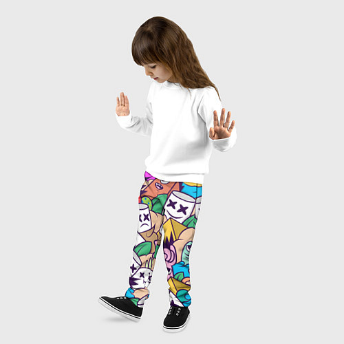 Детские брюки Marshmallow Colour / 3D-принт – фото 3