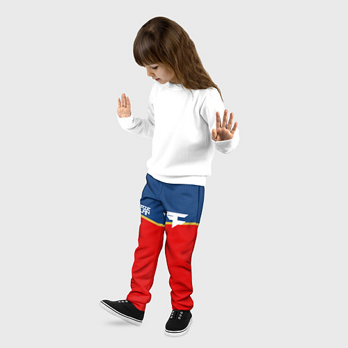 Детские брюки FaZe Clan: Uniform / 3D-принт – фото 3