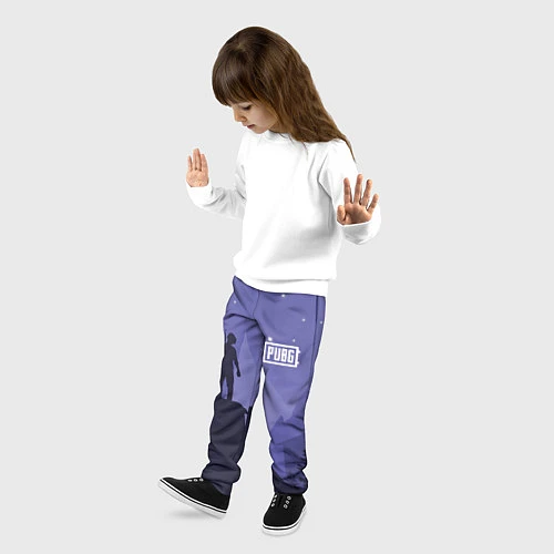 Детские брюки PUBG: Sleep Night / 3D-принт – фото 3