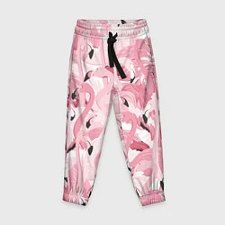 Детские брюки Розовый фламинго