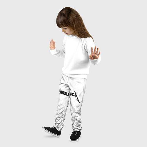 Детские брюки METALLICA / 3D-принт – фото 3