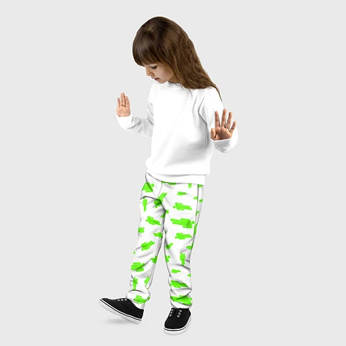 Детские брюки Billie Eilish: Blohsh / 3D-принт – фото 3