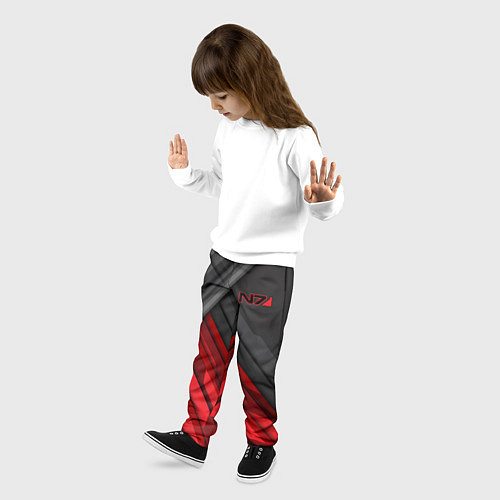 Детские брюки Mass Effect N7 / 3D-принт – фото 3