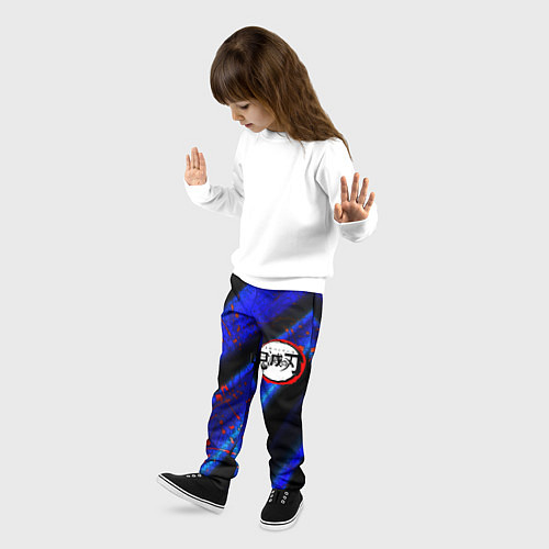 Детские брюки Kimetsu no Yaiba / 3D-принт – фото 3