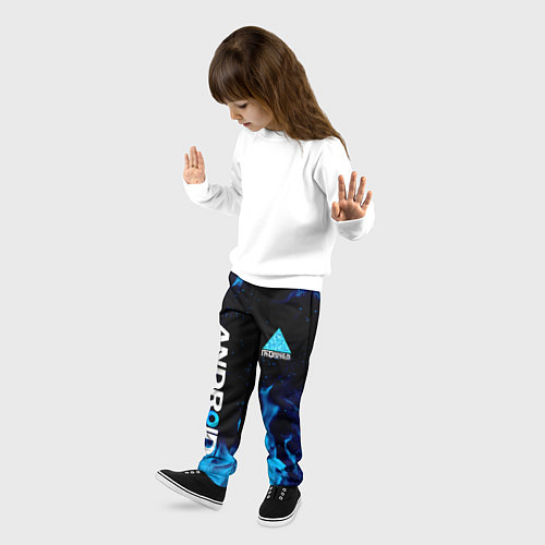 Детские брюки DETROIT BECOME HUMAN / 3D-принт – фото 3