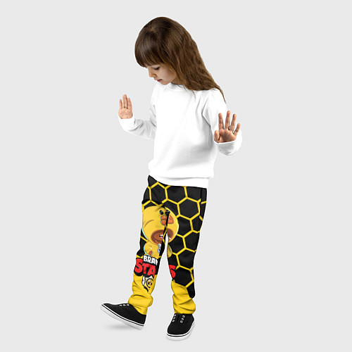 Детские брюки BRAWL STARS SALLY LEON / 3D-принт – фото 3