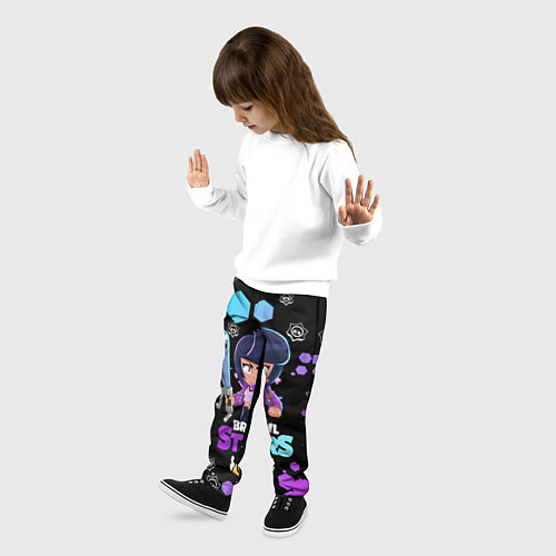 Детские брюки BRAWL STARS BIBI / 3D-принт – фото 3