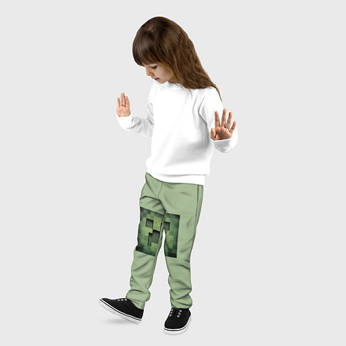 Детские брюки Майнкрафт / 3D-принт – фото 3