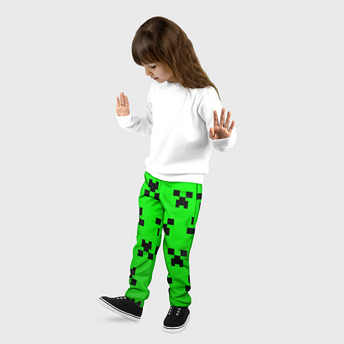Детские брюки MINECRAFT / 3D-принт – фото 3