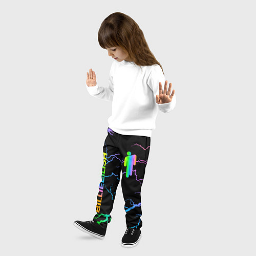 Детские брюки BILLIE EILISH / 3D-принт – фото 3