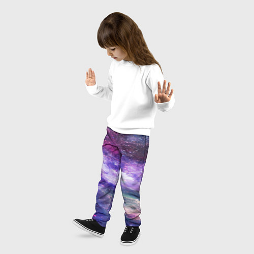 Детские брюки Фрактал космос / 3D-принт – фото 3