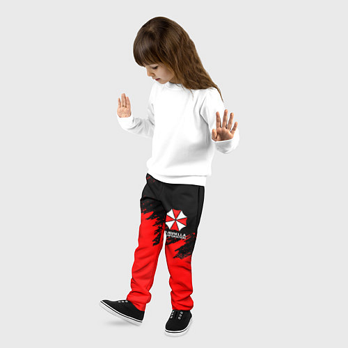 Детские брюки UMBRELLA CORP / 3D-принт – фото 3