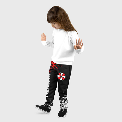 Детские брюки UMBRELLA CORPORATION / 3D-принт – фото 3