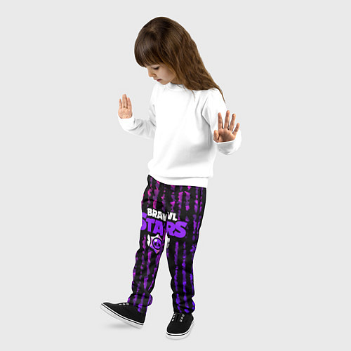 Детские брюки Brawl Stars Jagged / 3D-принт – фото 3