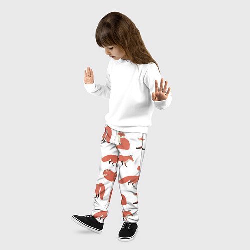 Детские брюки Лисий хвост / 3D-принт – фото 3