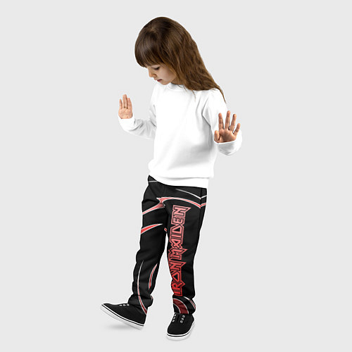 Детские брюки Iron Maiden / 3D-принт – фото 3