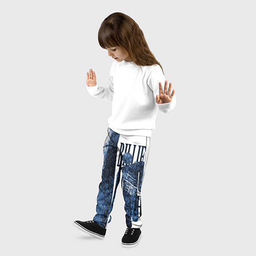 Детские брюки Billie eilish / 3D-принт – фото 3