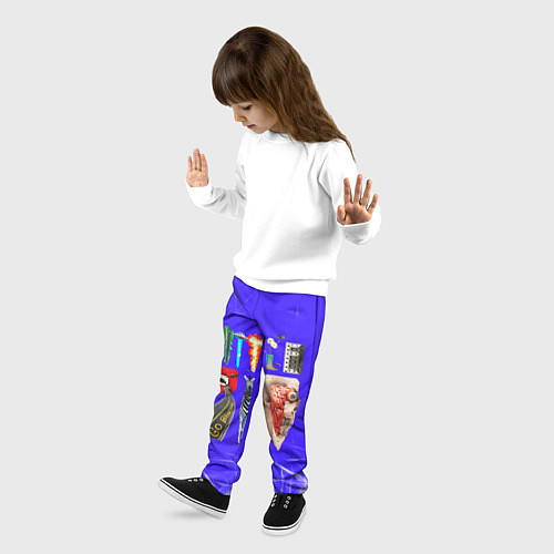 Детские брюки Little Big / 3D-принт – фото 3