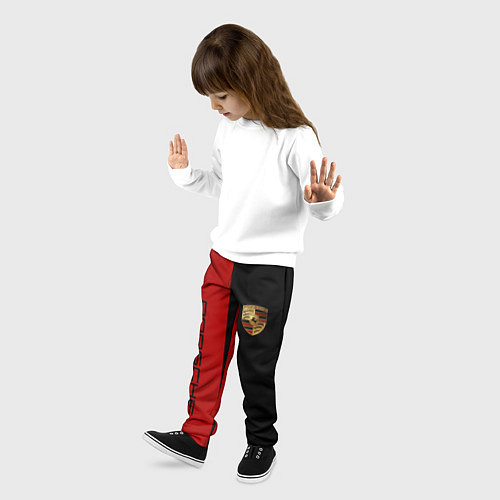Детские брюки PORSCHE / 3D-принт – фото 3