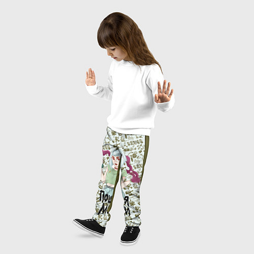 Детские брюки Пошлая Молли / 3D-принт – фото 3