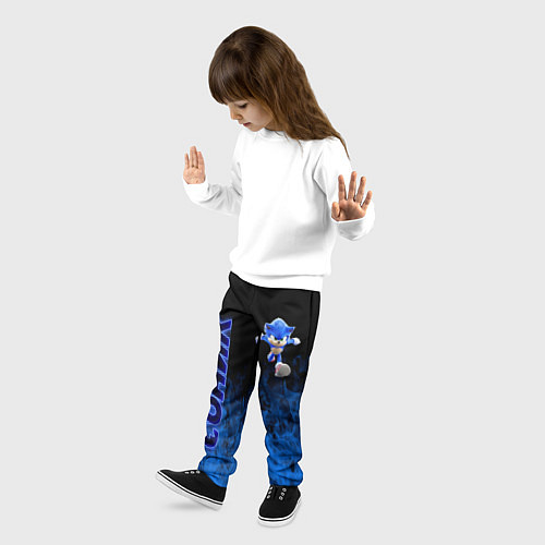 Детские брюки SONIC / 3D-принт – фото 3