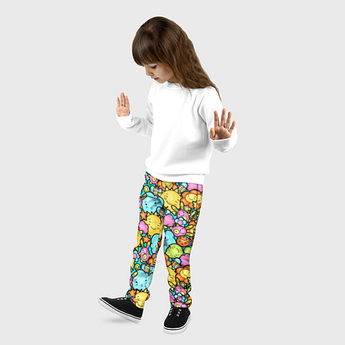 Детские брюки Облачко Солнышко / 3D-принт – фото 3
