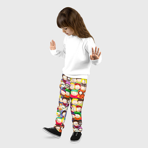Детские брюки ЮЖНЫЙ ПАРК / 3D-принт – фото 3