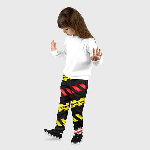 Детские брюки 2019-nCoV Коронавирус / 3D-принт – фото 3