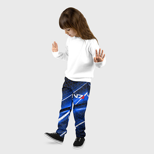 Детские брюки MASS EFFECT N7 / 3D-принт – фото 3
