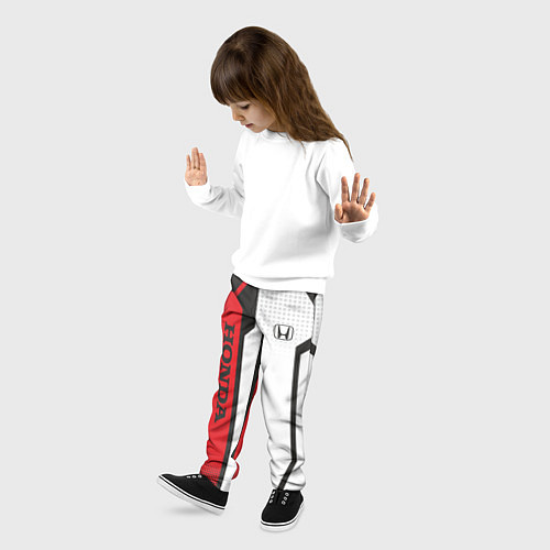 Детские брюки Honda Driver team / 3D-принт – фото 3