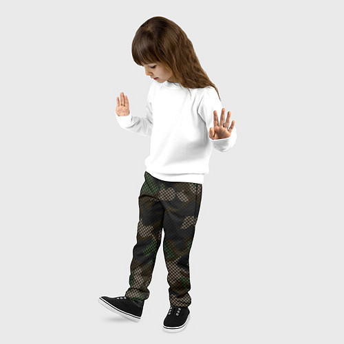 Детские брюки КАМУФЛЯЖ / 3D-принт – фото 3
