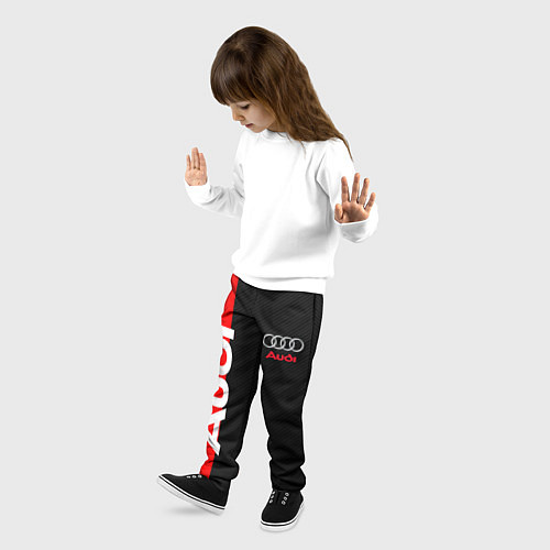 Детские брюки AUDI SPORT CARBON / 3D-принт – фото 3