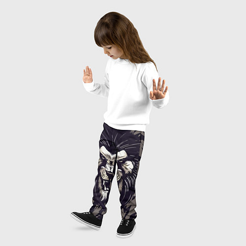 Детские брюки Зверь / 3D-принт – фото 3