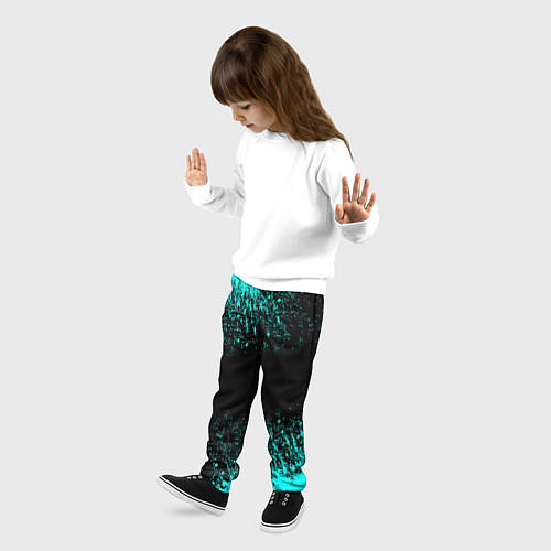 Детские брюки Краска / 3D-принт – фото 3