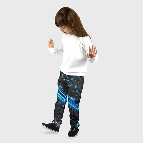 Детские брюки DIGITAL ABSTRACT / 3D-принт – фото 3
