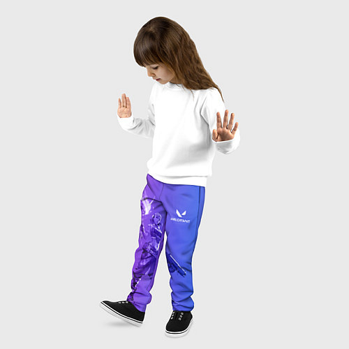 Детские брюки Valorant / 3D-принт – фото 3