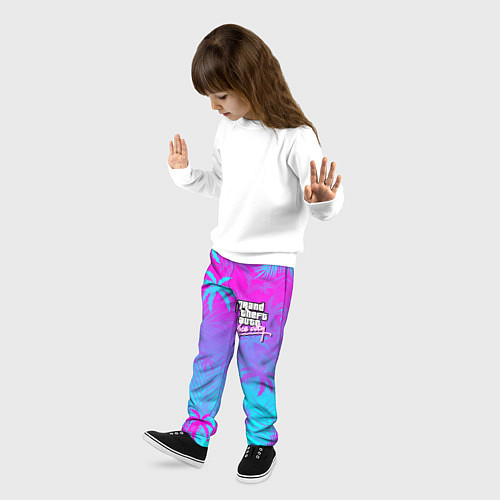 Детские брюки GTA VICE CITY / 3D-принт – фото 3