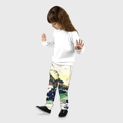 Детские брюки ЯПОНИЯ / 3D-принт – фото 3