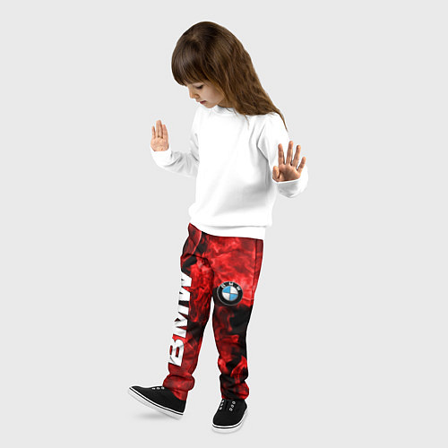 Детские брюки BMW FIRE / 3D-принт – фото 3