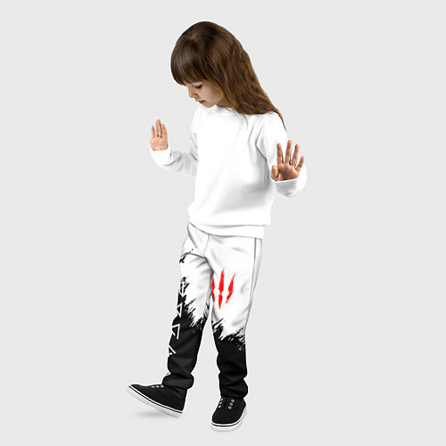 Детские брюки The Witcher / 3D-принт – фото 3