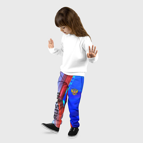 Детские брюки RUSSIA SPORT / 3D-принт – фото 3